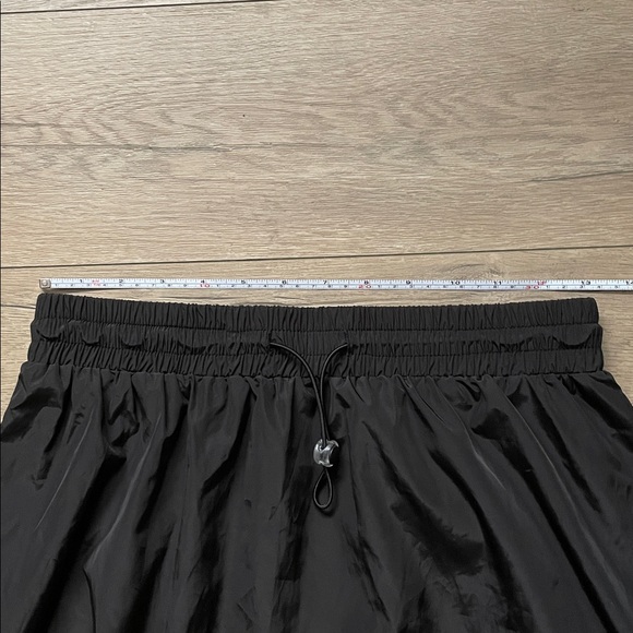 Women’s midi black elastic tie skirt size small - Picture 7 of 11